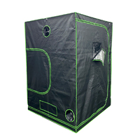 Green Master 600D non toxic Mylar Grow Tent 140x140x200cm