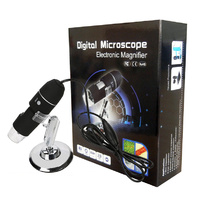 Digital Microscope x200 Video Camera Recorder Hydroponic Grow Coin Scar Textile